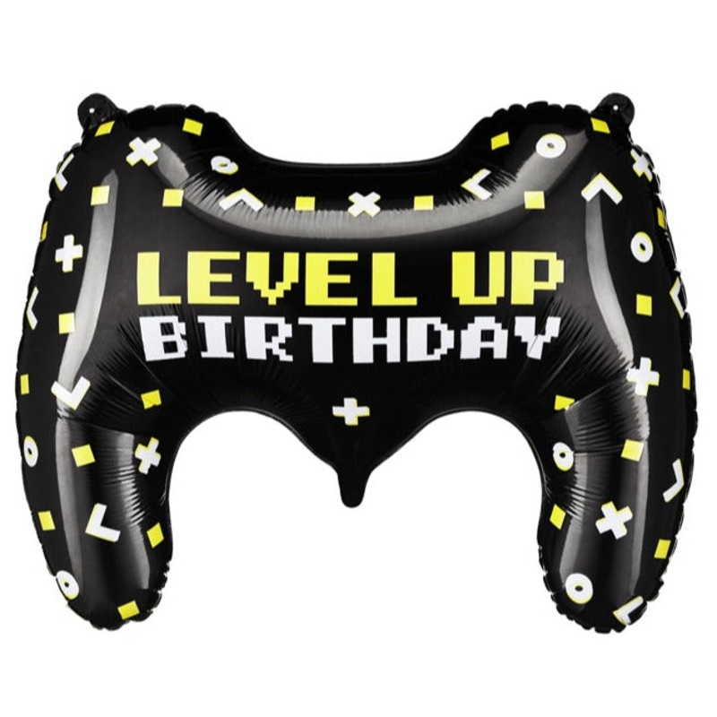 LEVEL UP VIDEO GAME CONTROLLER BALLOON