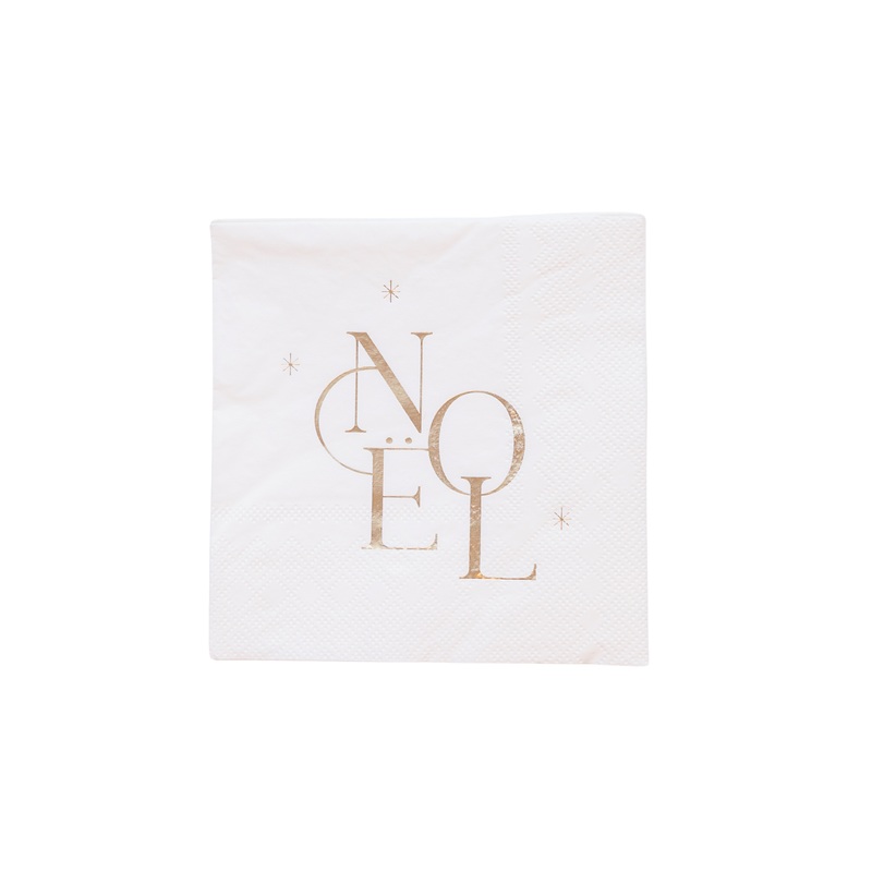 NOEL COCKTAIL NAPKINS