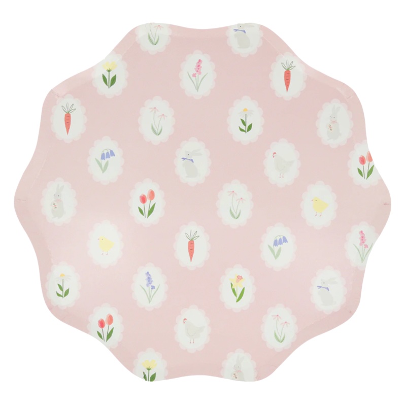 EASTER CAMEO DINNER PLATES