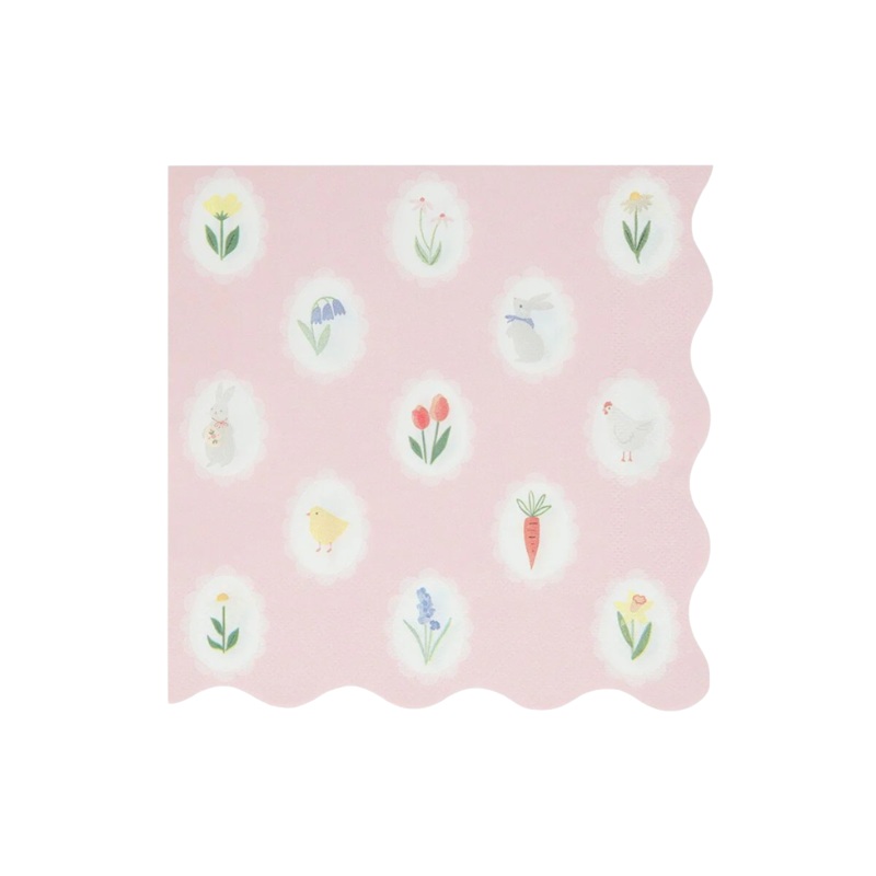EASTER CAMEO LARGE NAPKINS