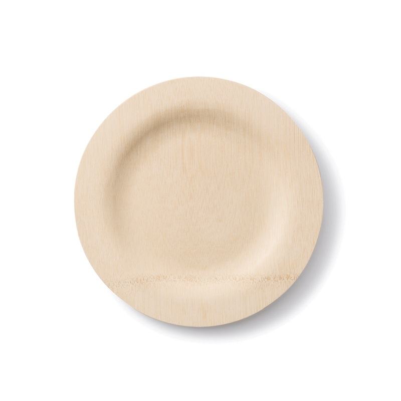 ROUND COMPOSTABLE BAMBOO PLATES