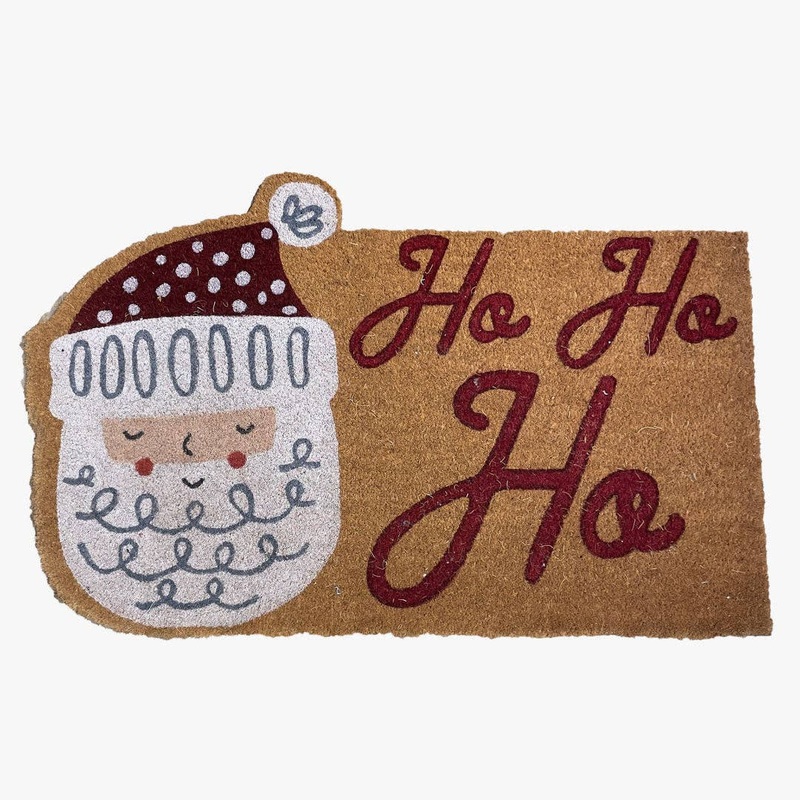 SANTA HO HO HO DOOR MAT