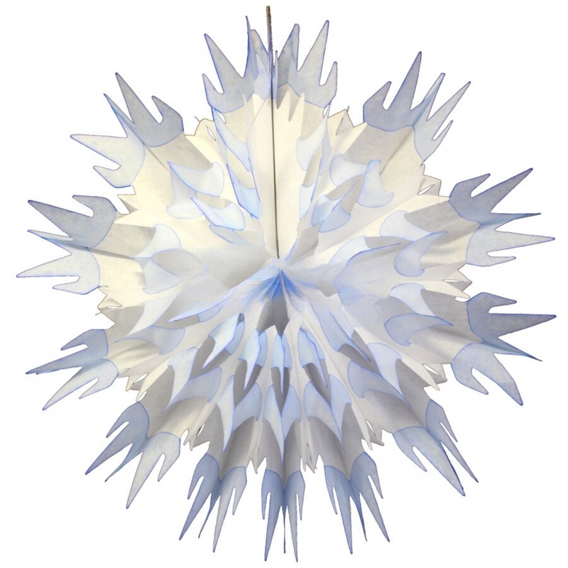 35 TISSUE PAPER SNOWFLAKE