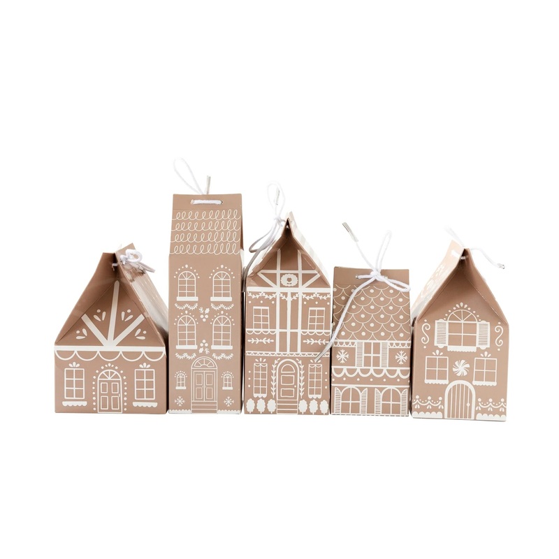GINGERBREAD ADVENT BOXES