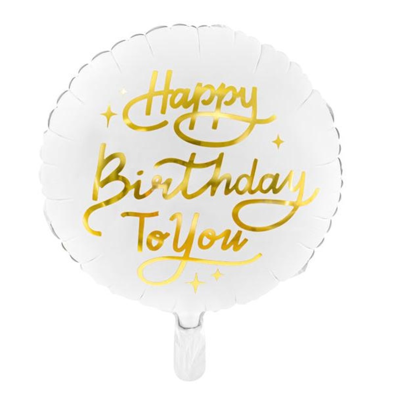 HAPPY BIRTHDAY TO YOU FOIL BALLOON