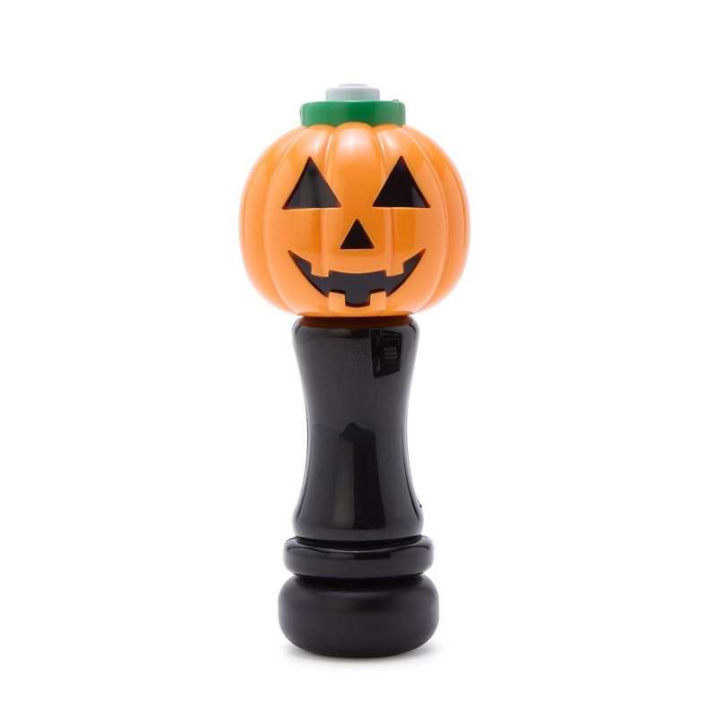 JACK-O-LANTERN ILLUMINATING BUBBLE WAND