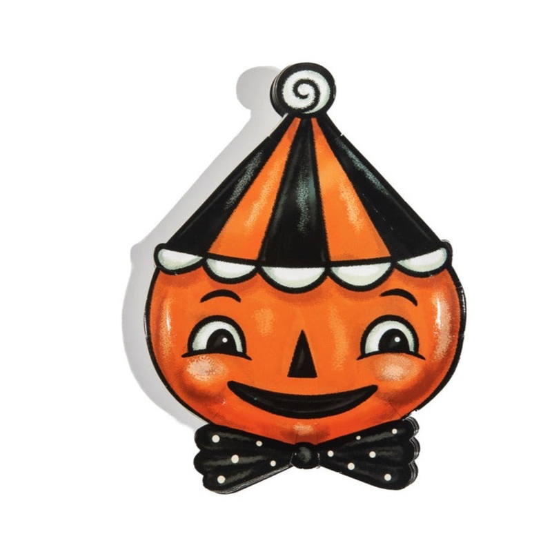 JOHANNA PARKER CARNIVAL COTTAGE PUMPKIN CANAPE PLATES