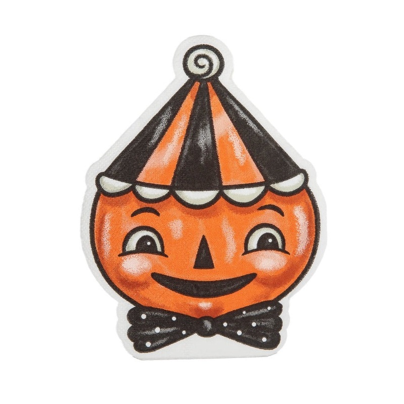 JOHANNA PARKER CARNIVAL COTTAGE PUMPKIN SHAPED NAPKINS