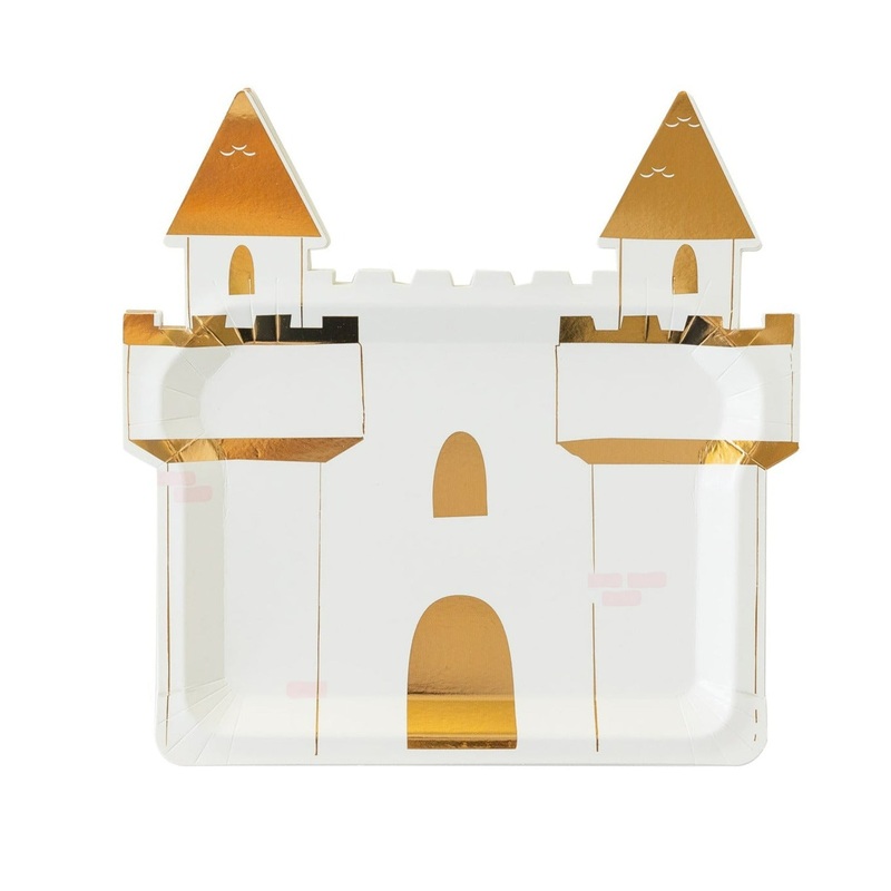 PRINCESS CASTLE SHAPED PLATES