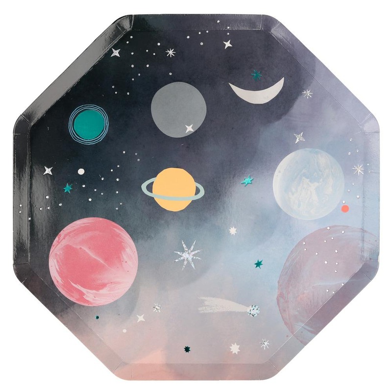 SPACE PARTY LARGE PLATES