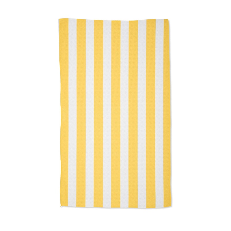 SUMMER BOLD YELLOW TEA TOWEL