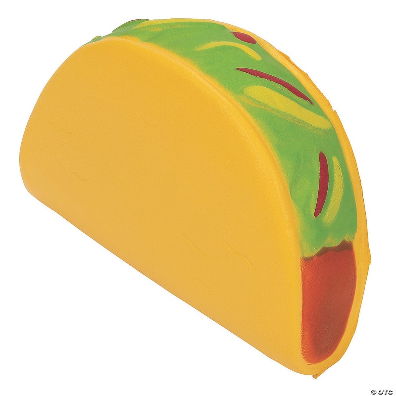 TACO  SQUISHY TOY