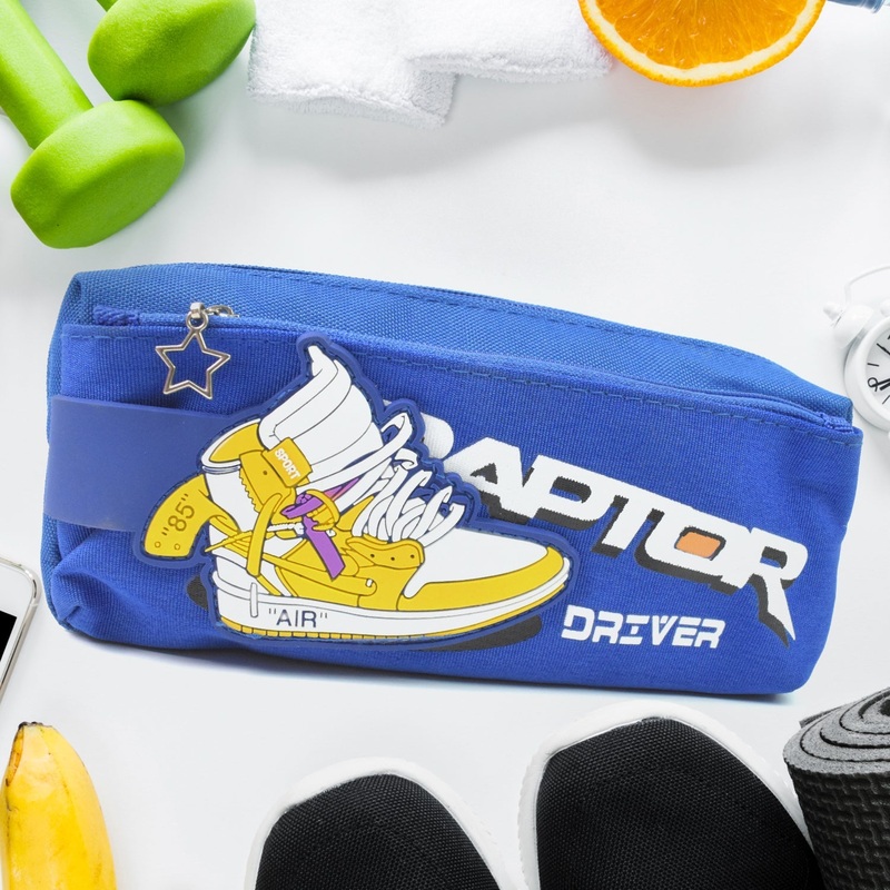 Pencil Pouch With Zipper (1 Pc / 2 Compartment )