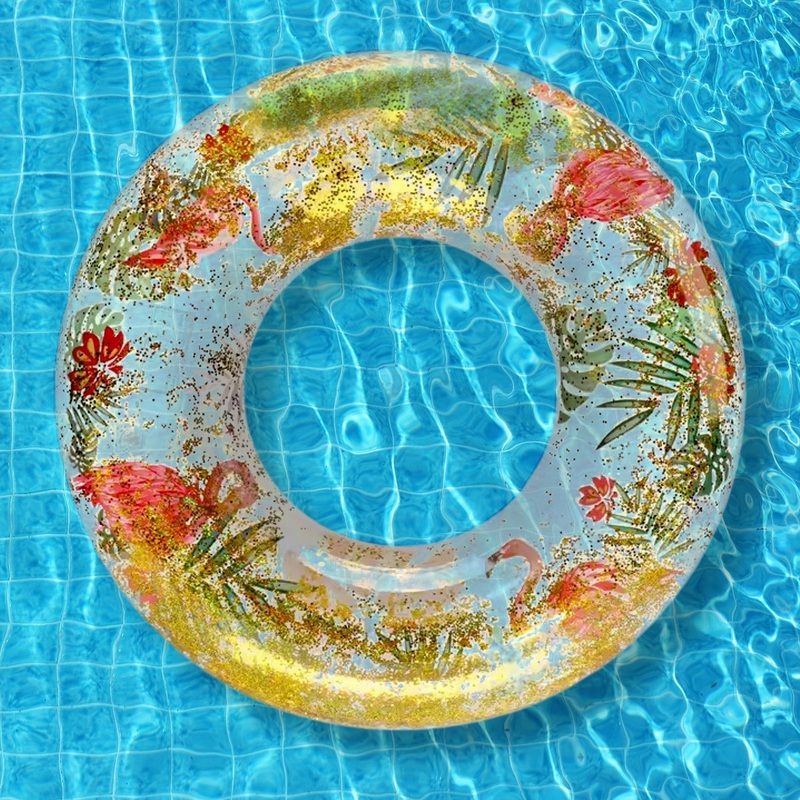 Swim Ring, For Adults, Conveniently Portable, Feathers, Swimming Ring, For Water Play, For Beaches, Swimming, Summer Vacation, Women’s, Men’s Outdoor Swimming Beach Adults Pool Water Fun Toys (1 Pc)