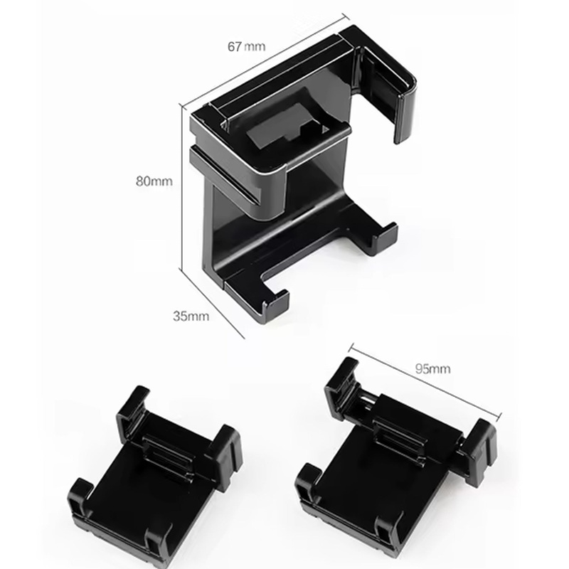 12857Smartphone Car Phone Holder Car Air Conditioning Vent Phone Holder, Holder Stand for Mobile Phone Cellphone GPS, Dashboard Bracket for Car (1 Pc)