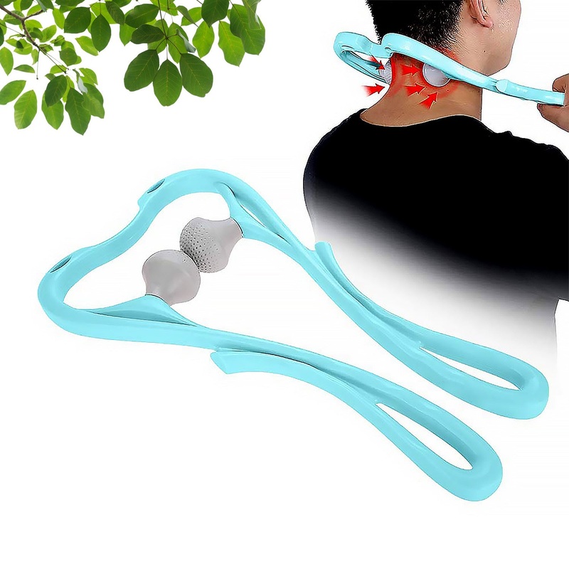 Neck Shoulder Massager, 3318 cm Portable Relieving the Back for Men Relieving the Waist Women (1 Pc)