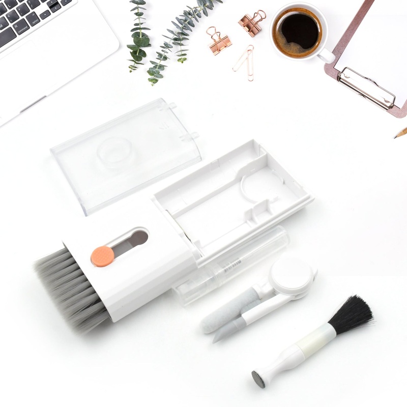 Multi-Device Electronics Cleaning Kit: 10 Tools for Phones, Keyboards, & Screens