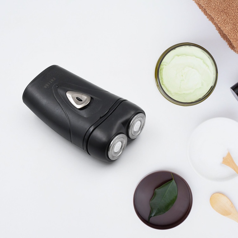 Men’s Electric Shaver with Double Floating Heads Rechargeable | Portable, Cordless, Travel Electric for Men | USB Rechargeable Shaver | Water Resistant | Flexible Floating Shaving Heads
