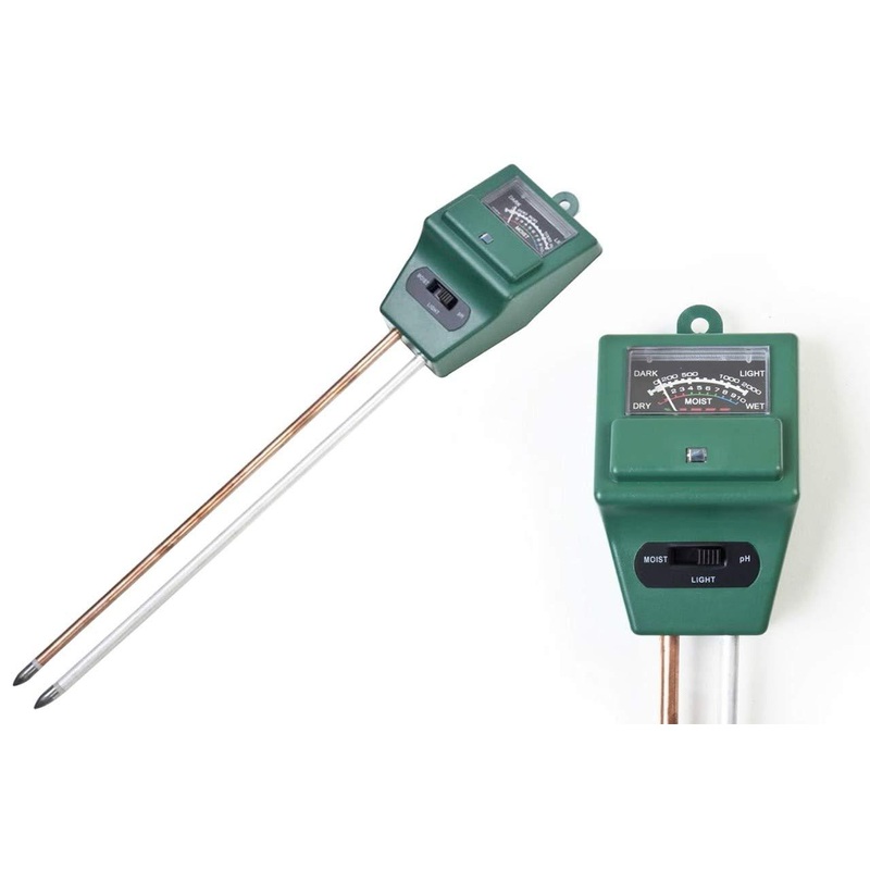 ‘-3 Way Soil Meter (pH Testing Meter)