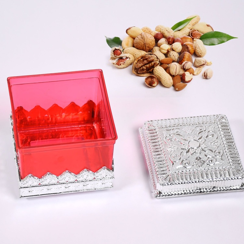 Ruby Dry fruit Storage Container – Attractive Design Box for Home & Kitchen