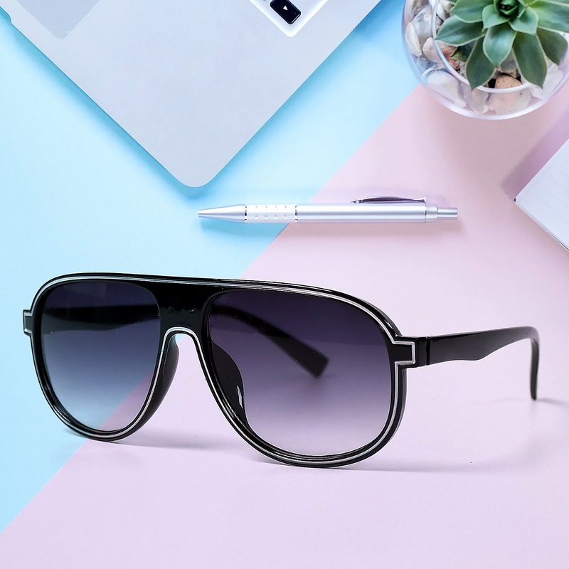 Fashion Sunglasses – Full Rim Wayfarer, Polarized, 100% UV Protected, Stylish and Branded for Men