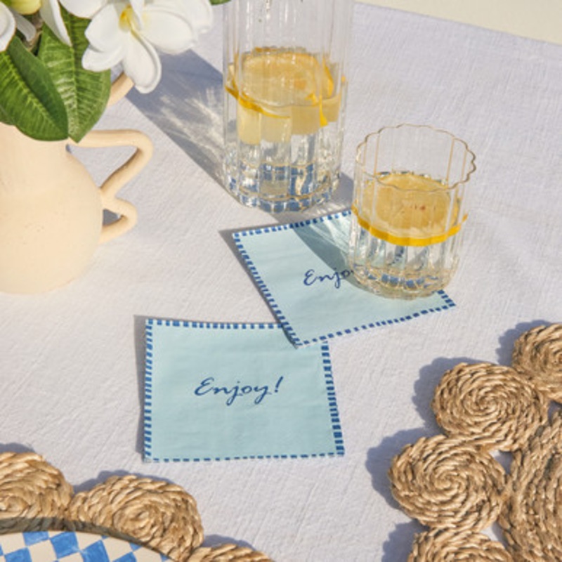 Enjoy Cocktail Paper Napkin 20 Pack [SUNLENJPNS24]