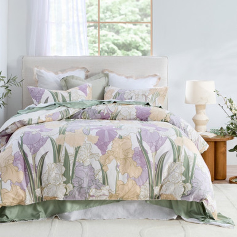Isla Floral Quilt Cover Set [HABBISLAQ24]