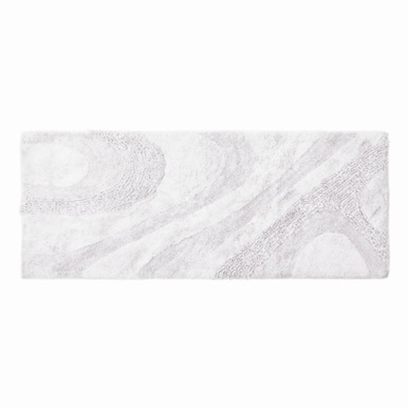 Isla Tufted White Bath Mat [MUSBISLABM23DISA]