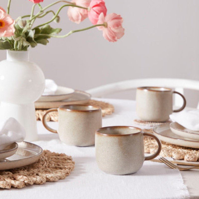 My Mug Limestone Set of 4 [ROBKMYMS23B]