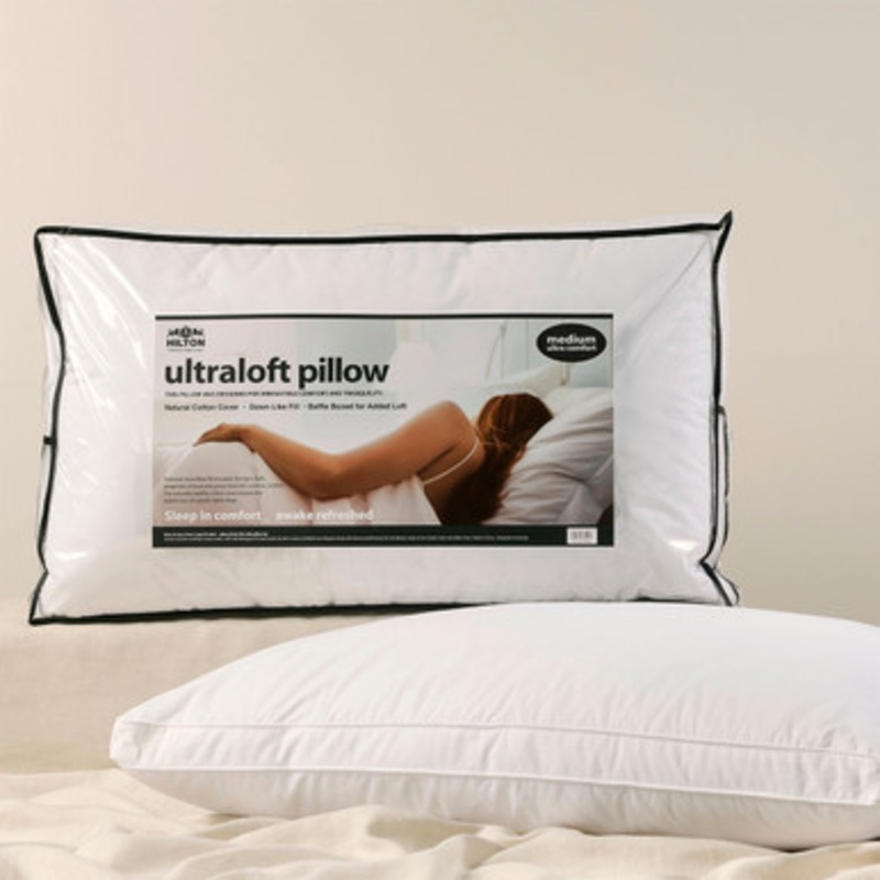 Ultra Loft Medium Microfibre Pillow [HILBULTRA09_PILB]
