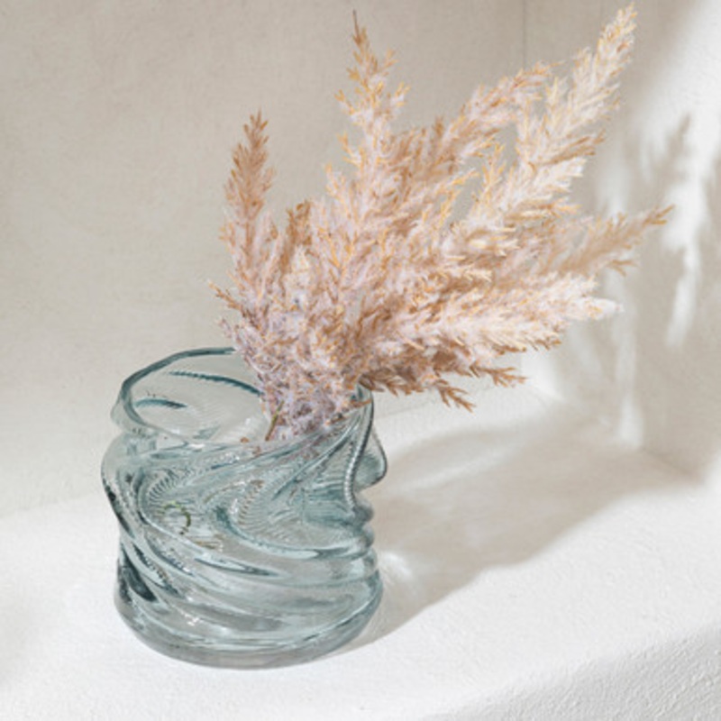 Waves Glass Vase [MUSLWAVES22]