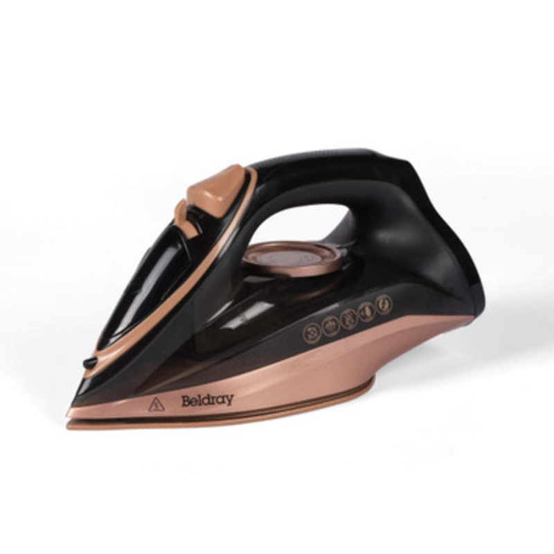 2-in-1 Cordless Steam Iron – Rose Gold