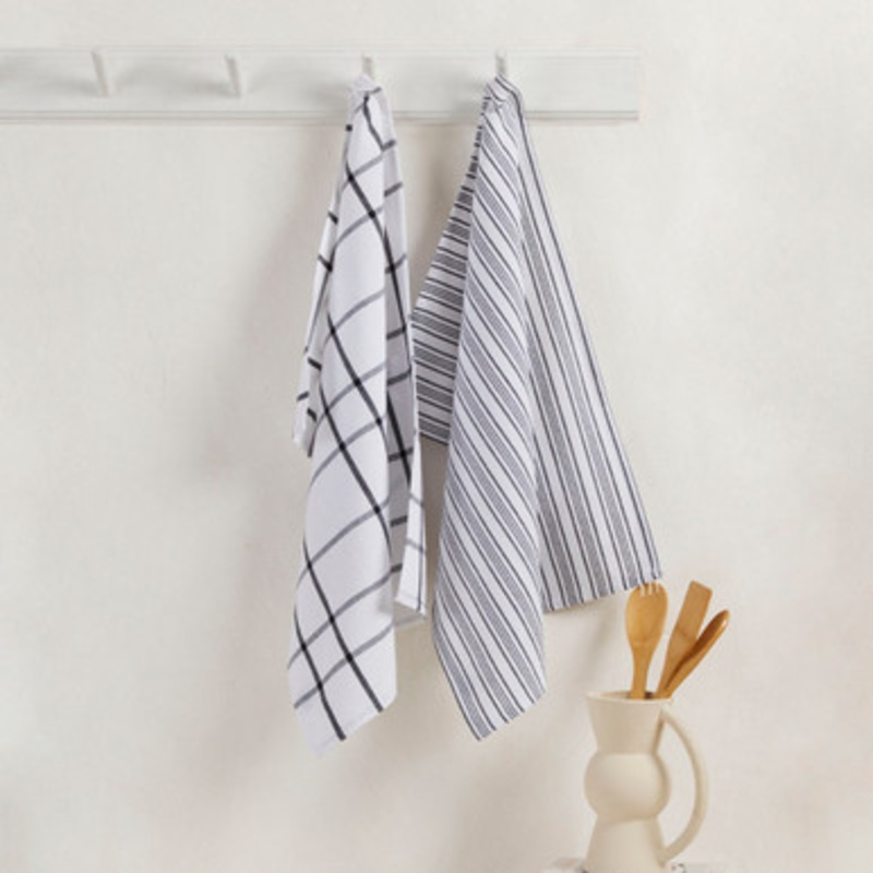 Bendra Charcoal Tea Towel 2 Pack [ESSLBENTS23DISA]