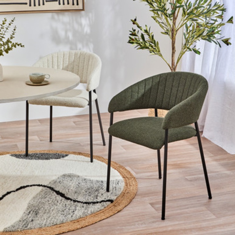 Blake Boucle Dining Chair [MUSLBLAKE22C]