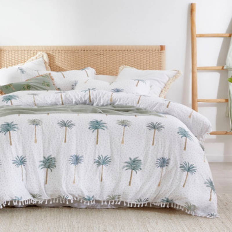 Isadora Palm Quilt Cover Set [ESSBISADQC23]