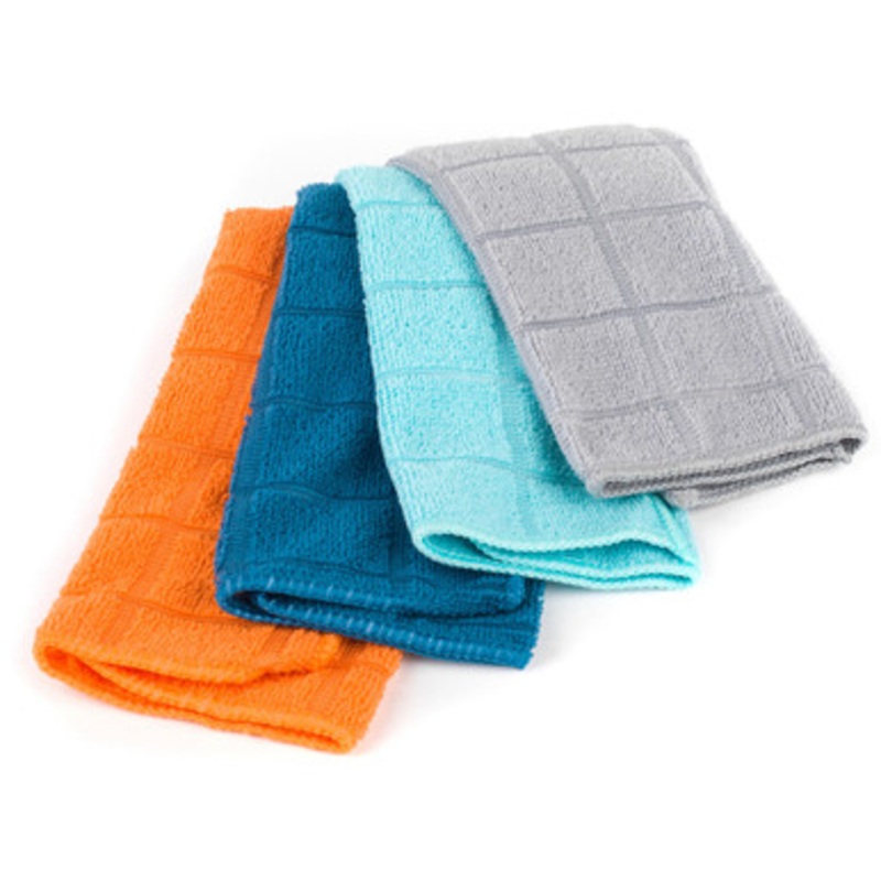 Microfibre Cleaning Cloths – 4 Pack