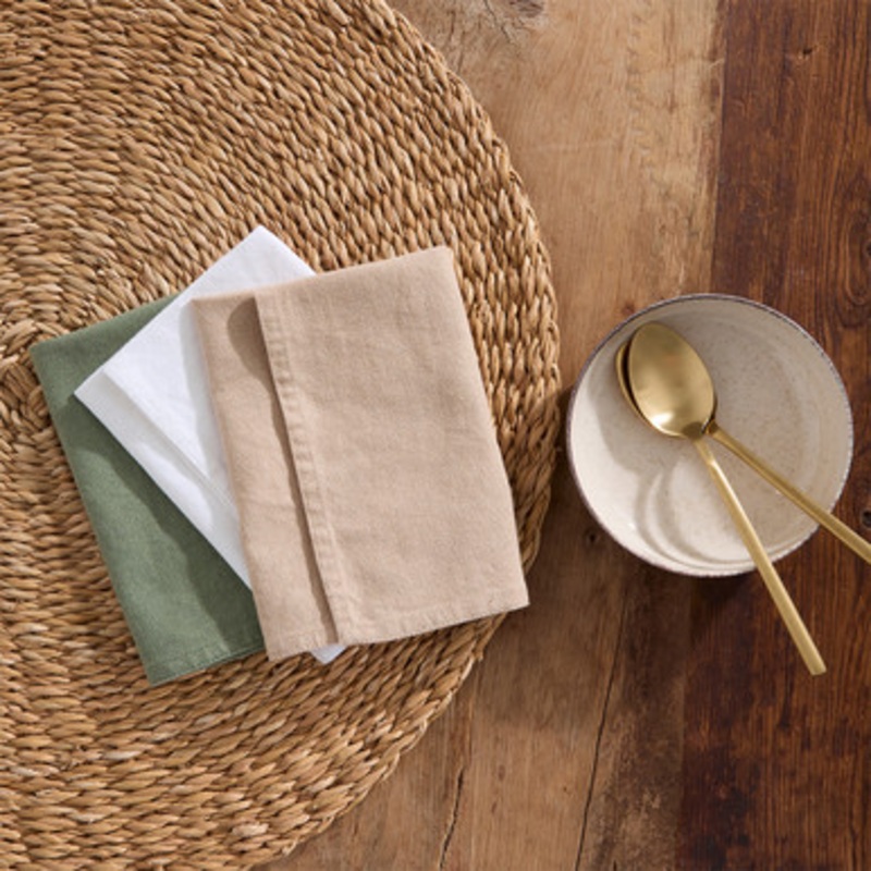 Milan Linen Cotton Napkin [MUSLMILNSS24]