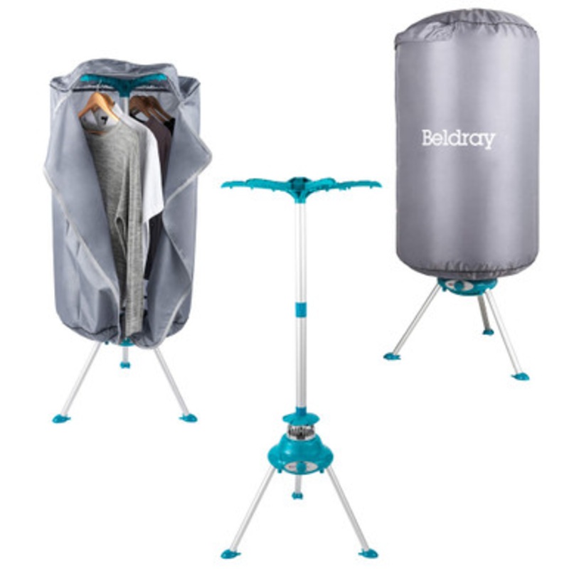 Round Heated Clothes Dryer