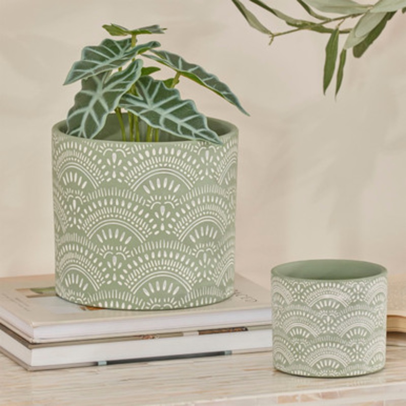 Vixen Cement Decorative Pot [HABMVIXPW25]