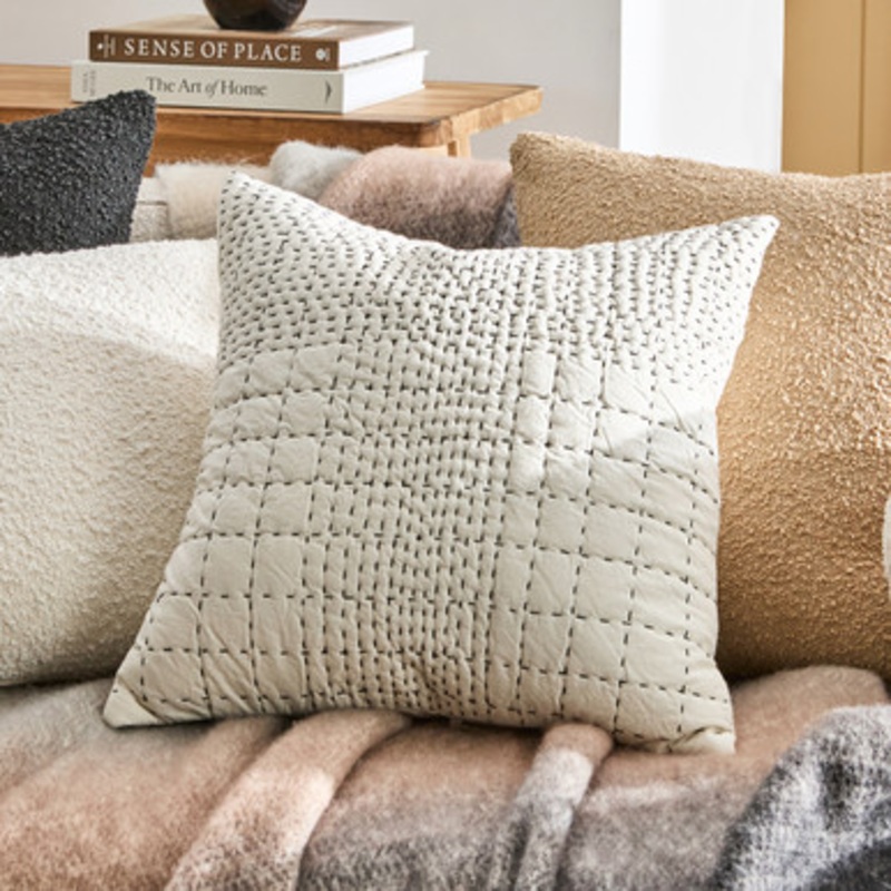 Indra Quilted Cushion [MUSLZOLAQ25]
