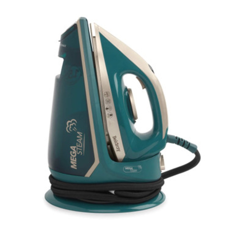 Mega Steam Iron – White Gold