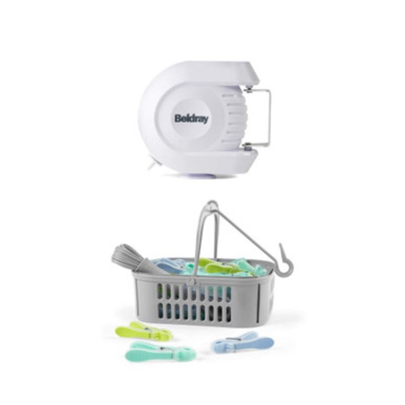 Pack of 30 Pegs & Washing Line