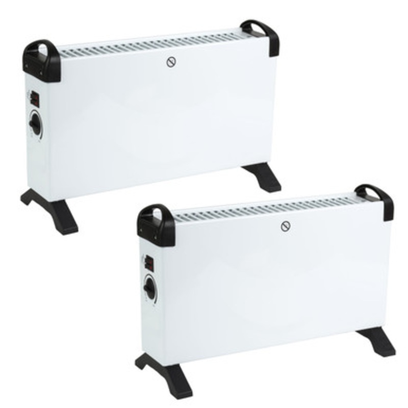 Portable Convector Heater – 2 Pack