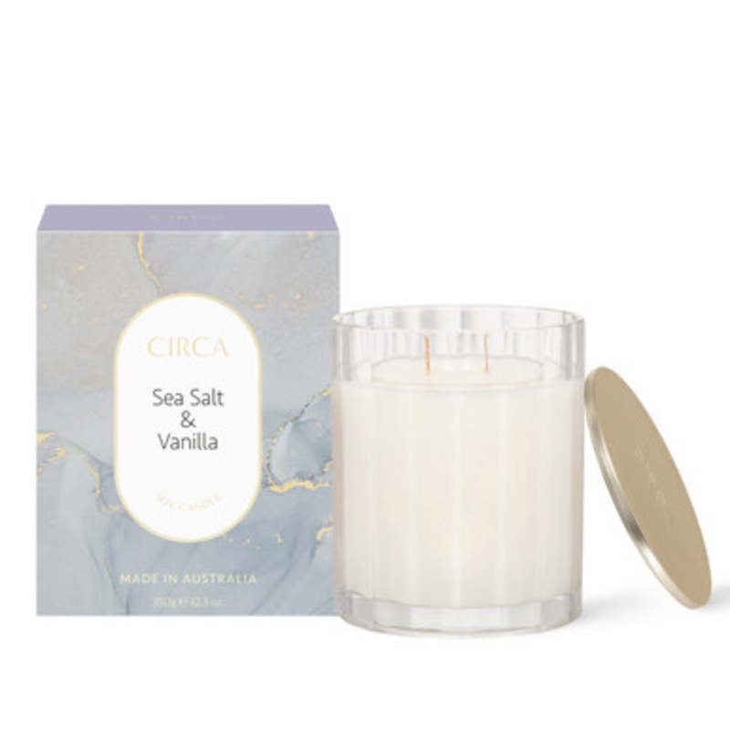 Sea Salt & Vanilla 350g Candle [CIRBCANDLS21]