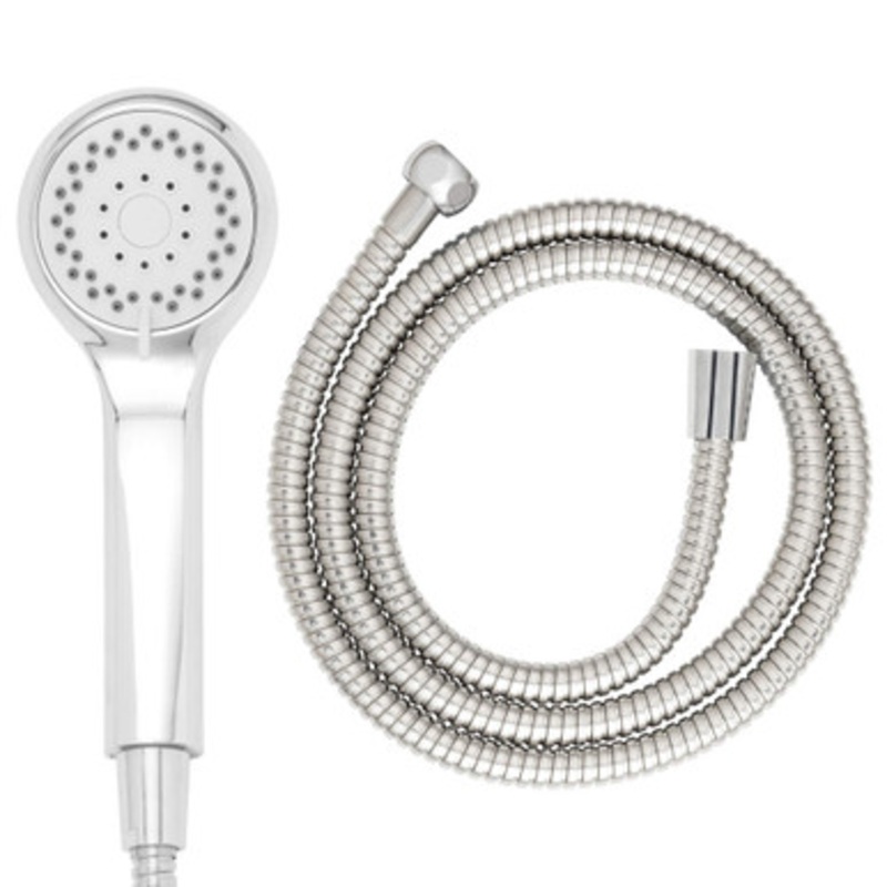 Shower Head & Hose Set – Stainless Steel
