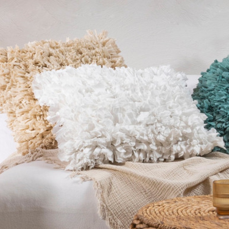 Soiree Textured Square Cushion [HABLSOIRE20]