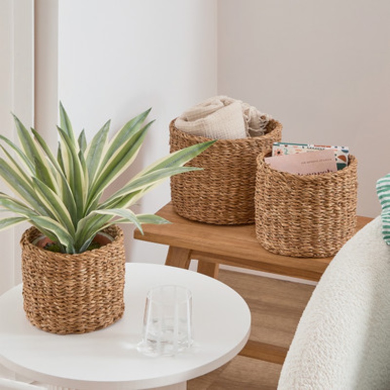 Sutton Round Storage Basket [HABHSUTRBS24]