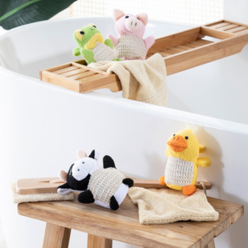 Animal Bath Scrubby – Assorted [STABBATHS21A]
