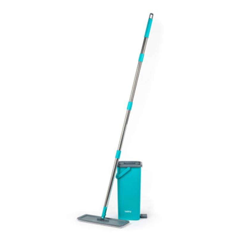 AntiBac Flat Head Mop & Bucket – 5 Litres