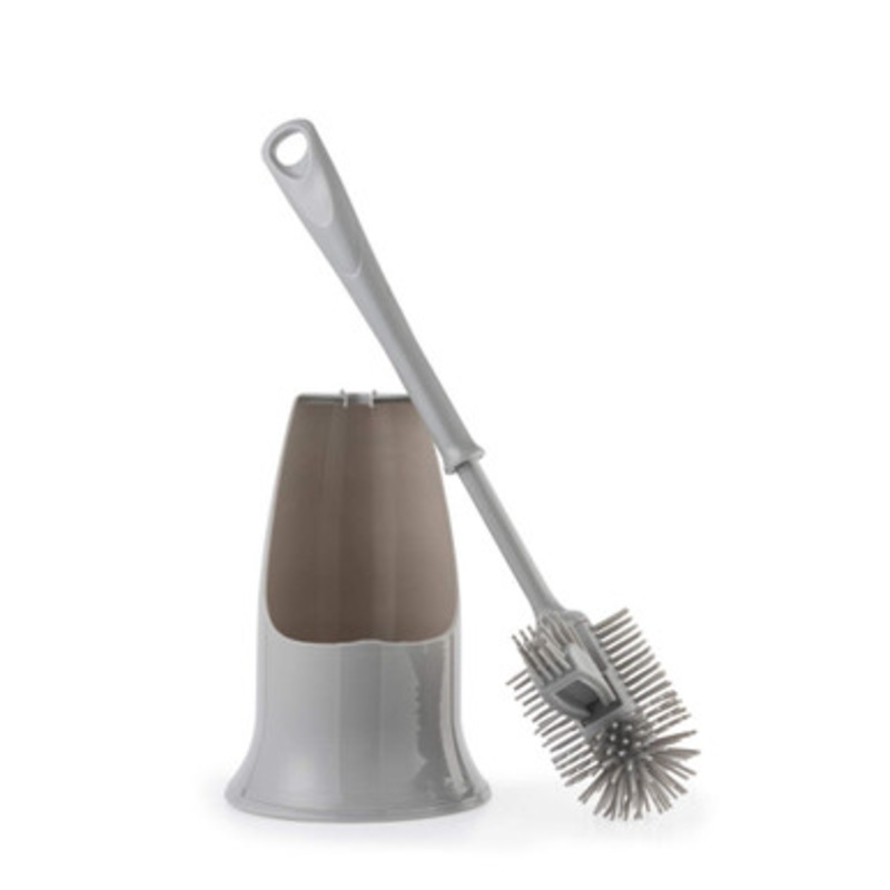 Antibac Silicone Toilet Brush – Grey